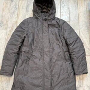 NEW The North Face women's XL 700 down Blk/Gray Winter Waterproof coat MSRP $399